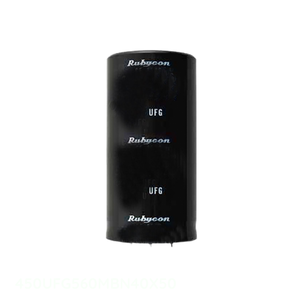 ตัวเก็บประจุผ่านรูพรุน560 uF 20% 450V 450UFG560MBN40X50เรเดียล560 uF - Product Image 1