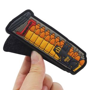 Écussons et badges en silicone, caoutchouc et PVC écologiques, personnalisés, en relief 2D et 3D, pour vêtements et chapeaux - Product Image 4