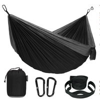 Hamac adapté à l'équipement de hamac de camping, à la survie en sac à dos extérieur ou au nylon de parachute léger portable de voyage