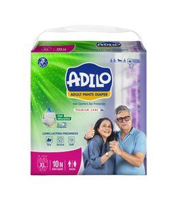 Culotte absorbante pour adulte Adilo, style pull-up, design croisé premium, taille extra large, confortable, absorbante, respirante, protection contre les fuites - Product Image 6