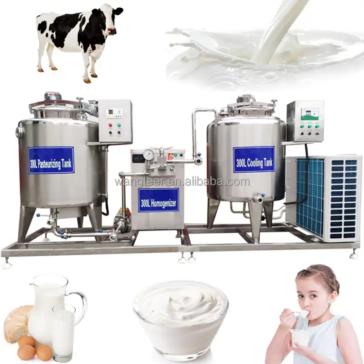 낙농장 SS304 50L 100 L 150L 200L 300L 500L1000 L 액체 계란 주스 요구르트 우유 저온 살균법 기계