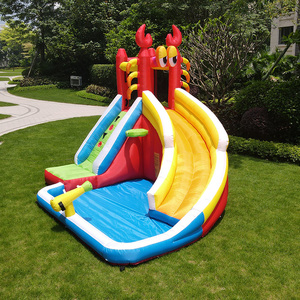 Castillo Inflable Oxford al por Mayor con Tobogán para Niños Pequeños, Mini Castillo de Bungee Jumping Residencial, Certificado CE, 3 Años NB-93003 - Product Image 6
