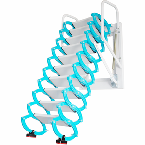 Escalera Eléctrica Plegable para Ático, Escalera Telescópica de Aluminio, Escalera Plegable para Ático, Color Personalizado, Servicio de Garantía - Product Image 4