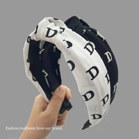 Bandeau léger à nœud, bord large, design élastique, bandeau d'hiver, occasions spéciales de mariage, bandeau pour femmes