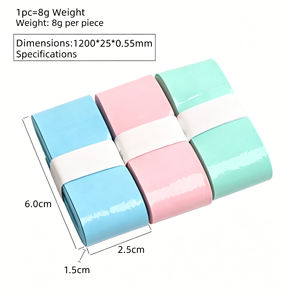 Bande adhésive pour poignée de raquette de badminton, haute élasticité, antidérapante, pour tennis, squash, canne à pêche, durable, 10 - Product Image 2