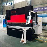 Presse plieuse semi-automatique multifonctionnelle 4+1 axes synchronisée pour l'aluminium et l'acier au carbone, système CYBELEC CT8, usinage de pointe - Vente chaude