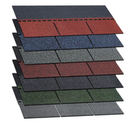 Hagelsichere Wasserdichte 3-Tab Bitumen Langlebige Architektonische USA-Standard Solar-Dachasphaltschindeln Dachmaterial
