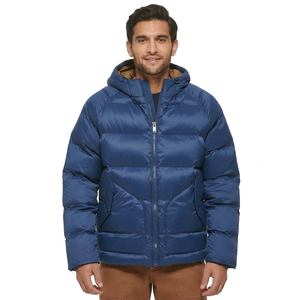 Nouvelle veste matelassée unisexe personnalisée 2024, coupe slim, haute qualité, épaisse, légère, pour l'hiver, blanche brillante, à capuche, en toile, patchwork de dessins animés - Product Image 1