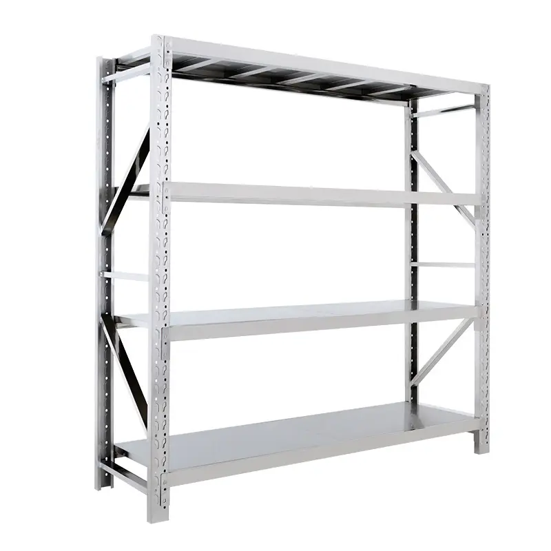 Support empilable en métal HJZ-126 Uni-Silent 240Kg rayonnage de stockage d'entrepôt étagère durable pour Solutions de stockage