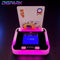 Terminal de lecture de cartes intelligent et compact avec Wi-Fi et écran LCD pour scanner les cartes d'identité des membres des parcs d'attractions et système de contrôle des factures