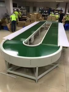 Il nastro trasportatore a nastro piatto diretto in fabbrica viene utilizzato per il carico e lo scarico di merci - Product Image 6