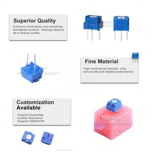 Potenciómetro DE AJUSTE DE PRECISIÓN 3323P Original Serie 3323 102 105 201 501 5K 25K 50K 250K 500K Ohm Resistencia variable ajustable - Product Image 2