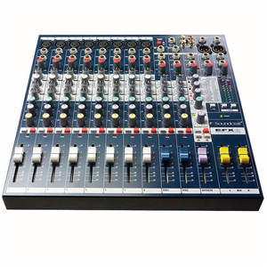 Suministro puntual de audio profesional para escenarios y conferencias con consola de mezclas analógica Soundcraft EFX8 EFX12, adecuada para equipos de audio. - Product Image 2