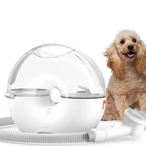 Neakasa par <span class=keywords><strong>Neabot</strong></span> S1 Pro Kits de toilettage pour chiens Capacité de 3L Aspirateur de toilettage pour animaux de compagnie avec coupe-ongles Broyeur d'ongles 0dB Bruit de toilettage - Product Image 1