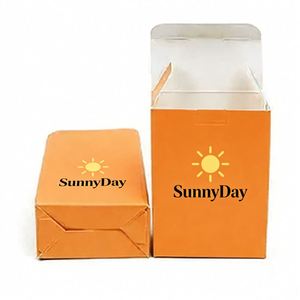 Custom 350g <b>White</b> Recycled Materials Cardboard Self Erecting <b>Box</b> Personalised Printing Packaging Outer <b>Box</b> - Product Image 1