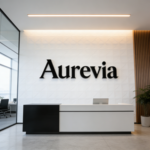 Letrero Metálico Personalizado con Logotipo para Negocios, Empresas, Oficinas, Letreros Metálicos con Logotipo Comercial - Product Image 4