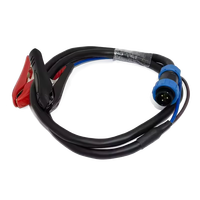 Câble étanche OEM personnalisé IP68 SP21 robuste WEIPU 3P/12P noir rond droit / à pince crocodile