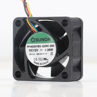Baru Asli Sunon 5V 24V 48V DC12V 4.98W AC EC 4020 40X40X20MM 4CM Konverter Daya Server 4-kawat PF40201BX-Q280-SB9 Kipas Pendingin