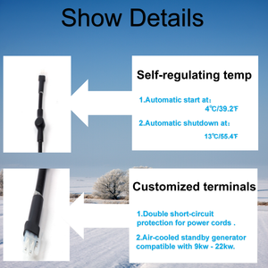 Tappetino Riscaldante in Gomma Siliconica Certificato UL 220v 240v per Motori Auto, Piastre Riscaldanti Flessibili - Product Image 5