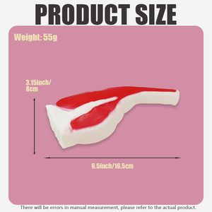 Giocattolo Squeaky a Forma di Prosciutto per Cani, Divertente e Interattivo per Alleviare la Noia, Vendita Diretta dalla Fabbrica - Product Image 2