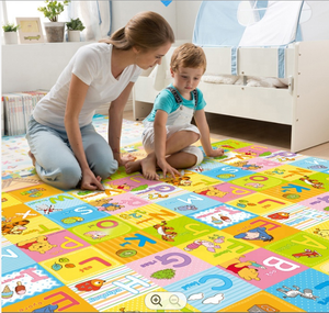 Plástico africano plástico PE laminado película impresa impresión <span class=keywords><strong>de</strong></span> papel para <span class=keywords><strong>espuma</strong></span> EPE bebé gatear Mat PE película laminada con impresión - Product Image 4