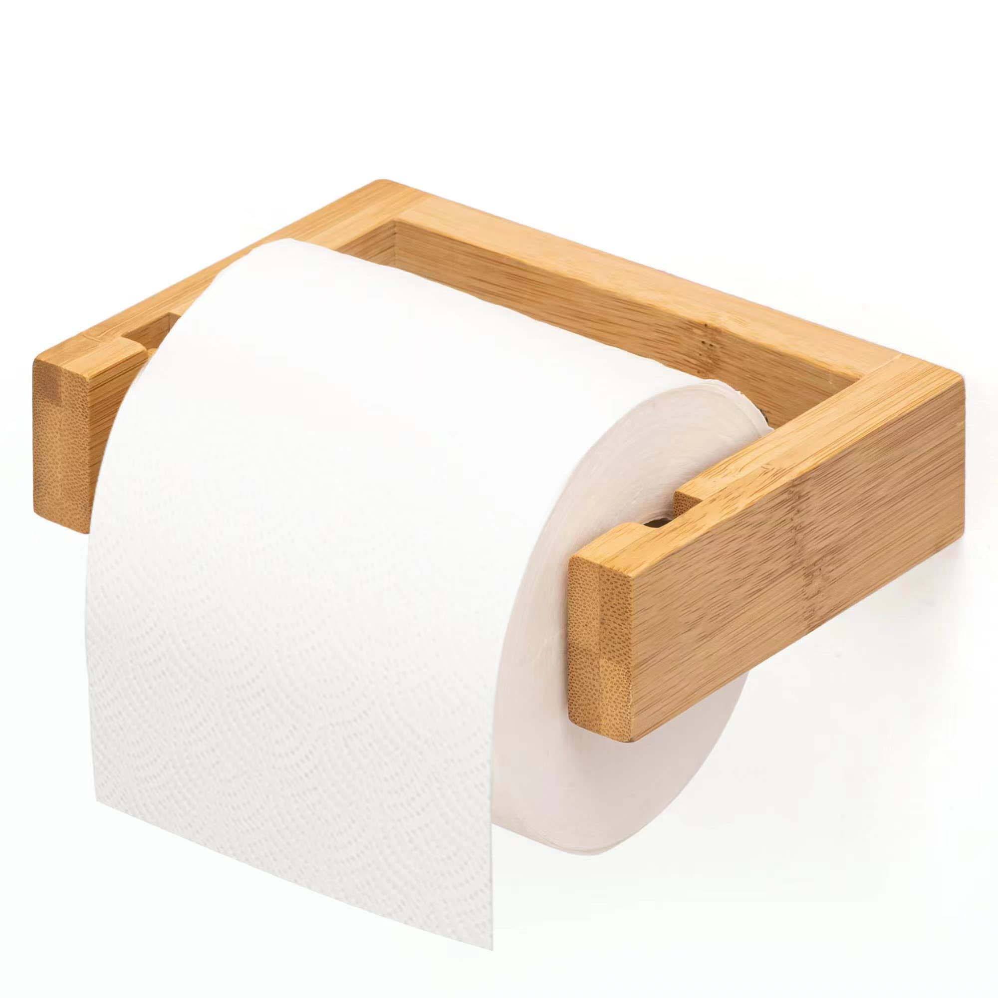 bamboo tissue holder