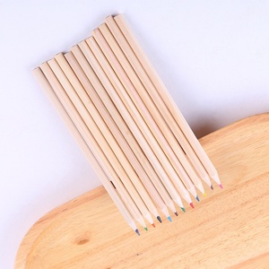 Lápiz de Dibujo de Madera Natural de Forma Hexagonal Multicolor para Artistas y Estudiantes - Product Image 1