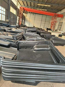 PHURW Accesorios Exteriores <span class=keywords><strong>para</strong></span> Automóviles, Revestimiento <span class=keywords><strong>para</strong></span> Plataforma de Camioneta, Revestimiento Impermeable <span class=keywords><strong>para</strong></span> Plataforma de Camioneta TOYOTA LC 79 Cabina Simple y Doble - Product Image 5