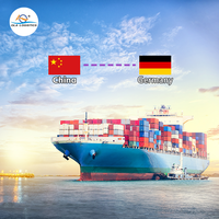Transitaire maritime LCL+Express DDP/DDU, livraison porte-à-porte, agent d'expédition maritime FBA Amazon, Chine-Allemagne-Europe, 40-50 jours