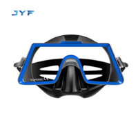 Masque de plongée à lentille unique en matériau sûr, prix usine JYF, lunettes de plongée, masque de snorkeling