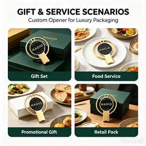 Abridor de Latas de Caviar con Logotipo Personalizado al por Mayor, Llavero Abridor de Metal, Precio de Fábrica, Alta Calidad, OEM - Product Image 6