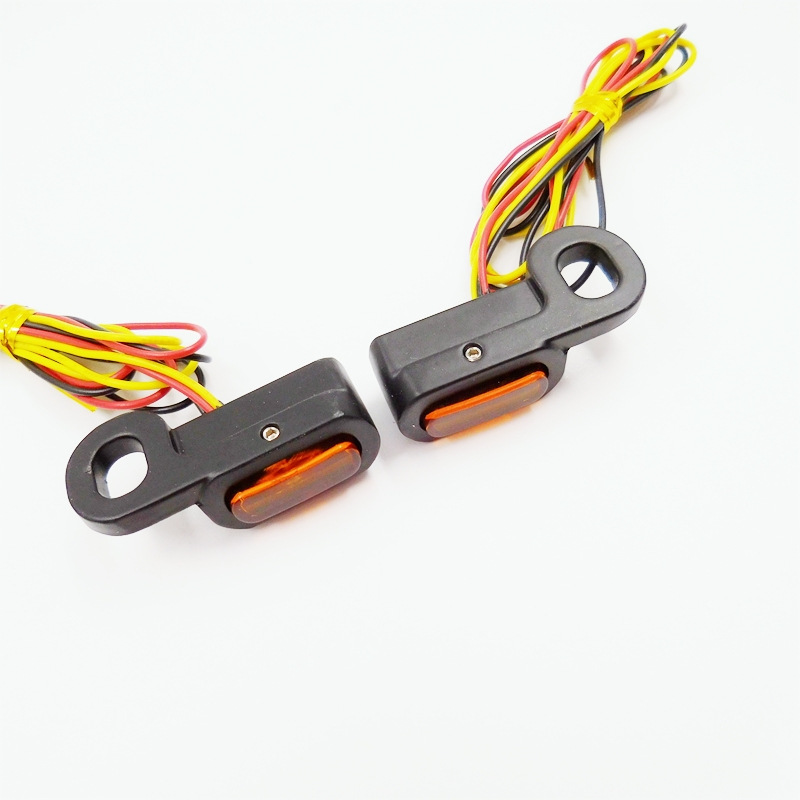 Carcasa Negra + Lente Ahumada + LED + 3 Cables (Unidad Individual)