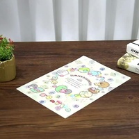 Carpeta a prueba de agua de tamaño A4 personalizada, carpeta de plástico de impresión transparente colorida en forma de L de PP para promoción, proveedor escolar