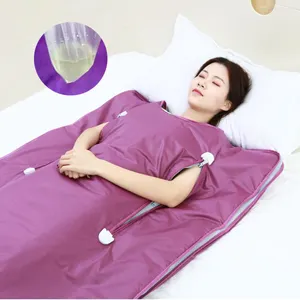 Sauna Blanket for Weight Loss And Detox Slimming Portable Far Infrared Heated Home Spa Red Light Thermal Therapy Sauna Blanket