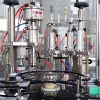 Machine de remplissage automatique pneumatique d'aérosols modèle QGQ pour aliments et boissons, pulvérisation de mousse PU, nouvelle