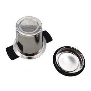 Factery Direct Stainless Steel Eco-Friendly Modern Portable <strong>Tea</strong> <strong>Infuser</strong> with Lid for Home Coffee &amp; <strong>Tea</strong> Set - Product Image 5