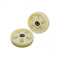 Roues de support de remplacement en nylon durables et résistantes à l'usure pour gerbeurs manuels, disponibles en plusieurs tailles, pour divers gerbeurs manuels