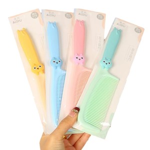 หวีพลาสติกลายการ์ตูน AISHU สีผสมเรืองแสง สำหรับดูแลเส้นผม ใช้ในบ้าน - Product Image 5