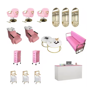 Mobilier de salon de coiffure ensemble de chaises paquet de meubles de coiffeur chaise de salon combinaison gratuite peut être acheté seul - Product Image 3