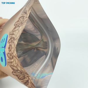 Tùy chỉnh in 60g mờ nhôm lá mỏng có thể khóa lại Ziplock đứng túi dừa hương vị snack ăn được bao bì PE Mylar Túi - Product Image 4