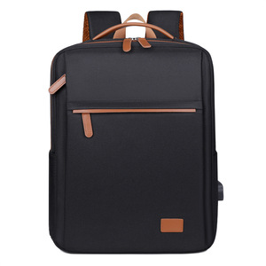 Wholesale Lightweight Waterproof Zipper Oxford <b>Laptop</b> <b>Backpack</b> Custom Business School Travel Bag Physiological Curve Back for - Product Image 6