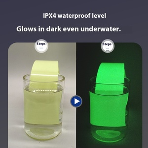 Vert Fluorescent Auto-Lumineux PET Matériau <span class=keywords><strong>Escalier</strong></span> Étape & Scène Avertissement Anti-Slip Logo <span class=keywords><strong>Bande</strong></span> Lumineux Stickler pour Positionnement - Product Image 2