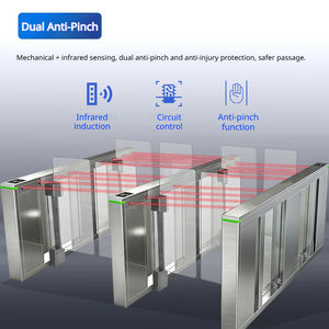 Sistema <span class=keywords><strong>de</strong></span> Puertas Torniquete Interconectadas AB <span class=keywords><strong>de</strong></span> Alta Seguridad con Control <span class=keywords><strong>de</strong></span> Acceso 3D Anti-Piggyback para Centros <span class=keywords><strong>de</strong></span> Datos y Edificios Gubernamentales - Product Image 2