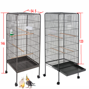 Büyük Kanarya <span class=keywords><strong>Parakeet</strong></span> Cockatiel LoveBird Finch Çatı Üst Kuş Kafesi <span class=keywords><strong>Stand</strong></span>ı - Product Image 6
