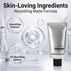 Prebase de Maquillaje en Crema Personalizada, Corrector de Poros Invisible, Hidratante, de Larga Duración, Sin Efecto Rosado - Product Image 1