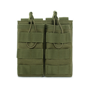 Bolsa Táctica Triple para Cargadores, Multifuncional, para Walkie-Talkie, Bolsa de Almacenamiento Doble y Cuádruple para Accesorios de Campo de Batalla - Product Image 3
