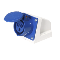 Prise murale industrielle HFE 16A/32A Série HF IP44 Étanche à la poussière 3 broches 4 broches 5 broches Hefeng