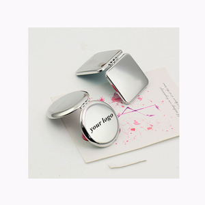 <span class=keywords><strong>2025</strong></span> Xách Tay Hình Trái Tim Gấp Nhỏ Gọn Gương Túi Bạc Gương Làm Cho Cá Nhân Quà Tặng - Product Image 3