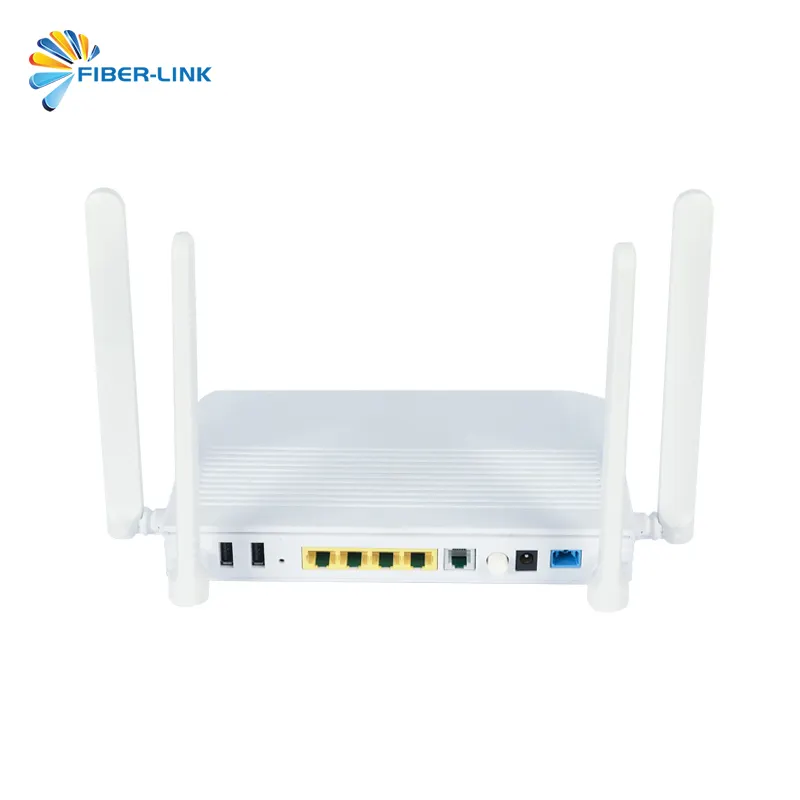 جهاز توجيه الألياف الضوئية 1GE + 3FE + WIFI XPON ONU 1000G وضع مزدوج ONU EPON GPON