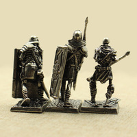 Figurine en métal de soldat de la Légion Romaine, faite à la main, vintage, OM06, objet de collection, sculpture en cuivre pur, modèle de guerrier antique, décoration d'intérieur